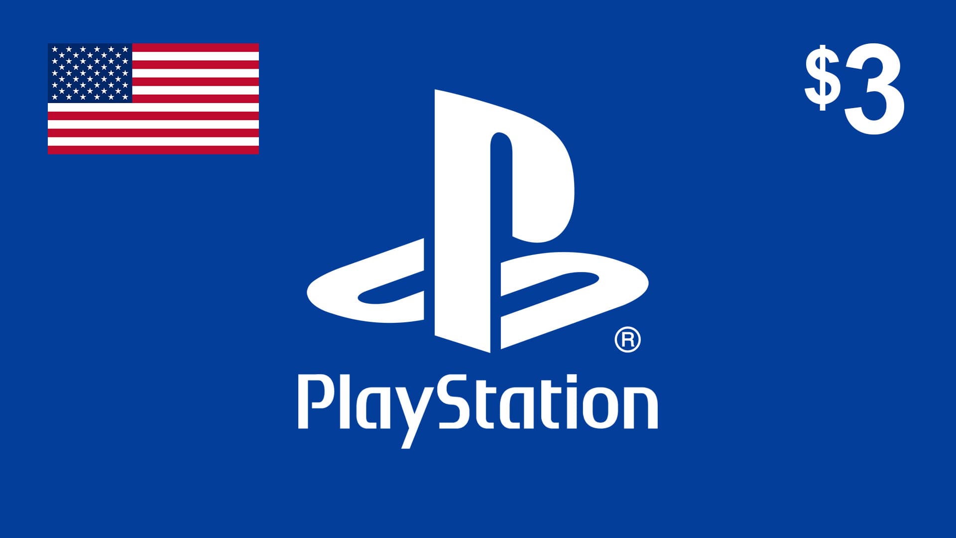 گیفت کارت پلی استیشن 3 دلاری آمریکا