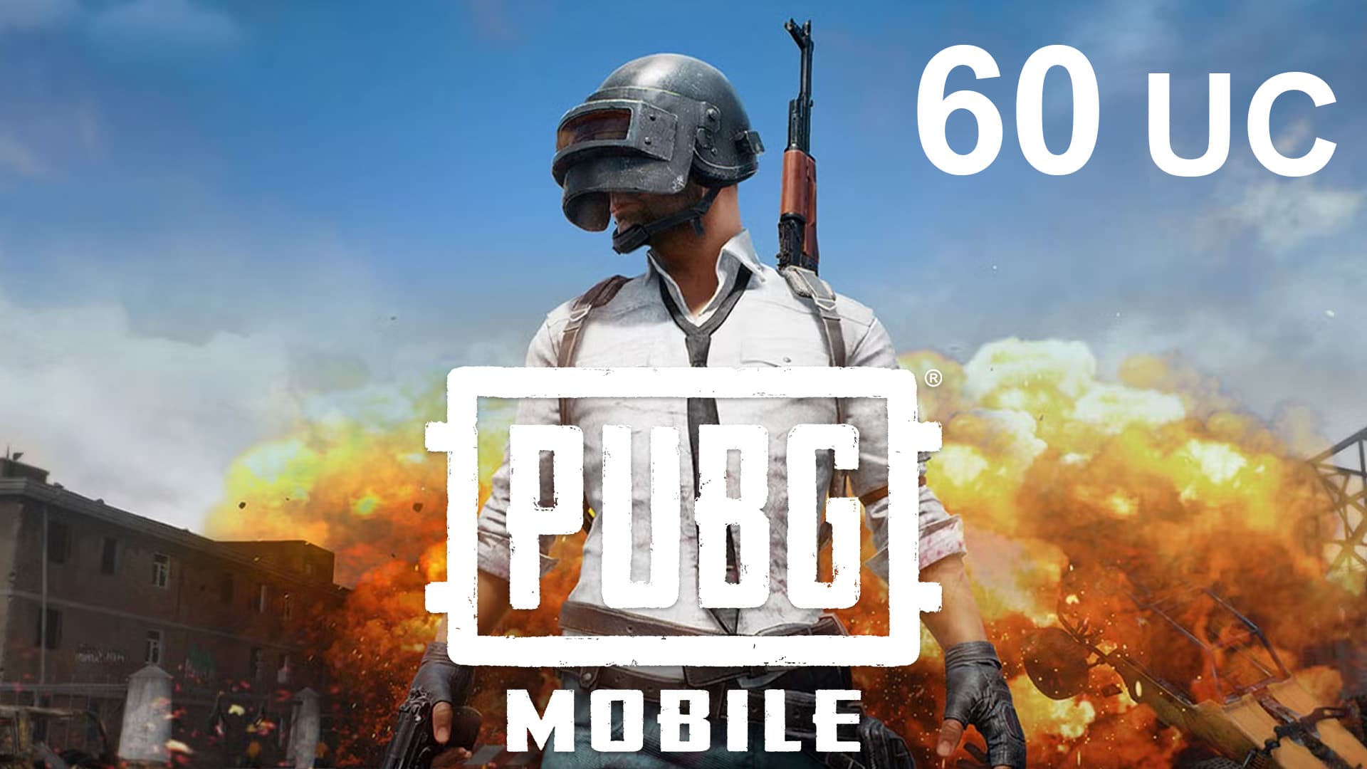 گیفت کارت پابجی موبایل 60 UC