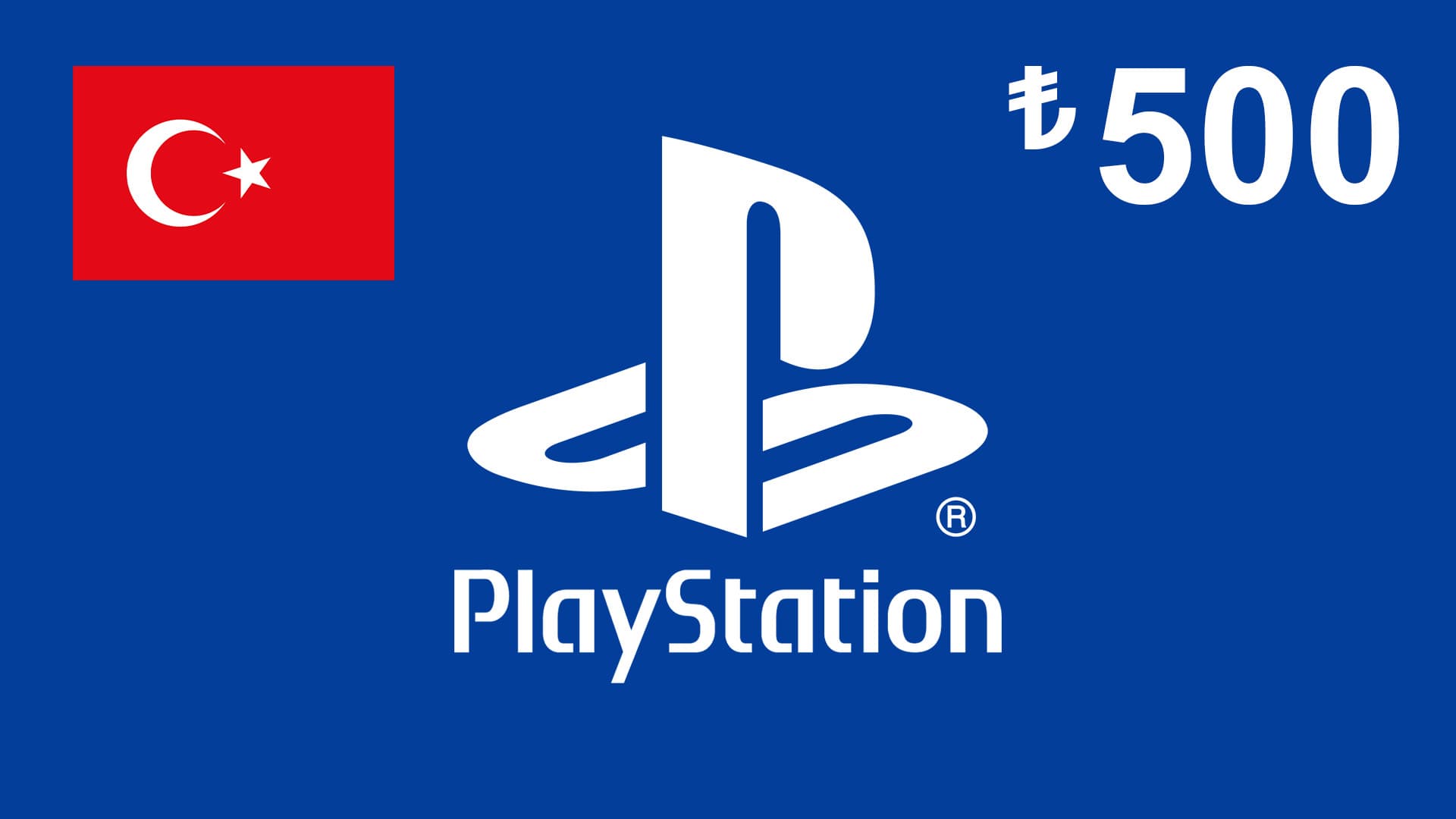 گیفت کارت پلی استیشن 500 لیر ترکیه