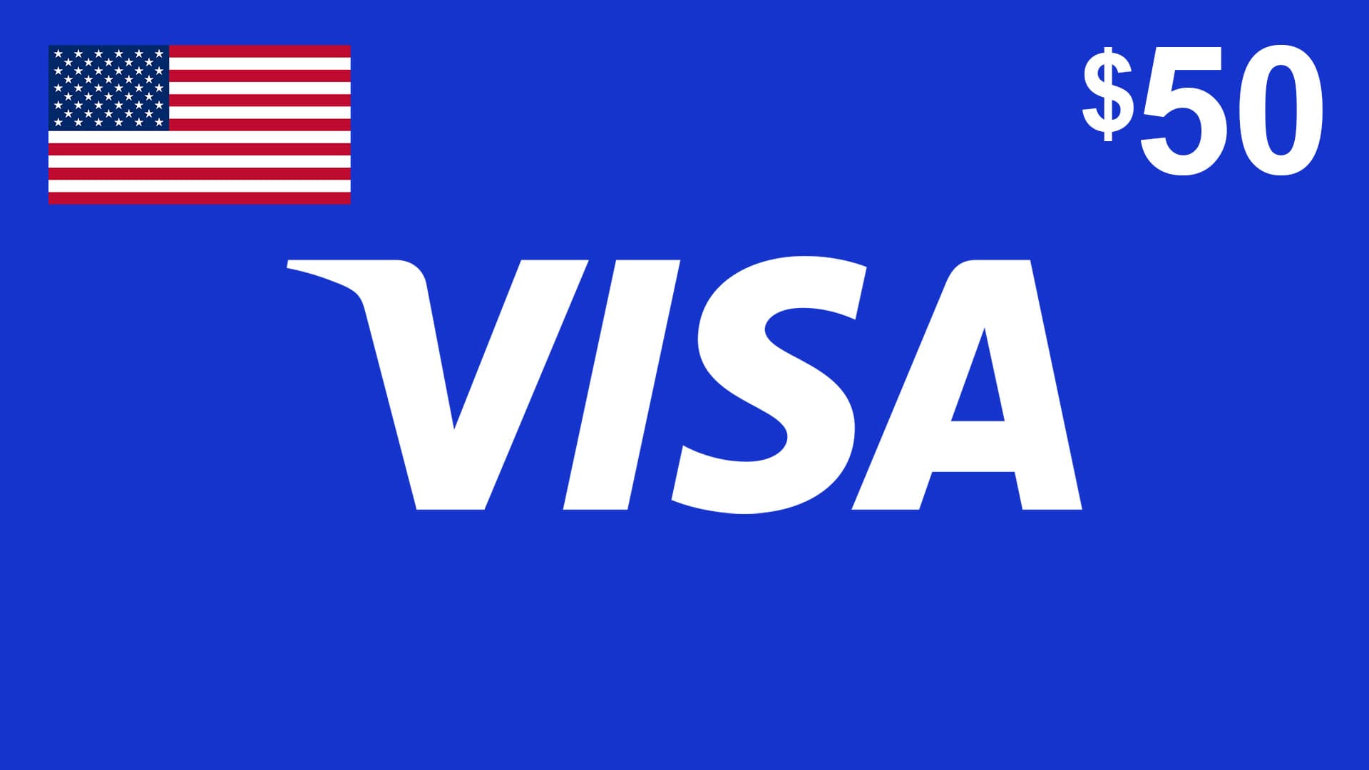 ویزا کارت مجازی 50 دلاری آمریکا