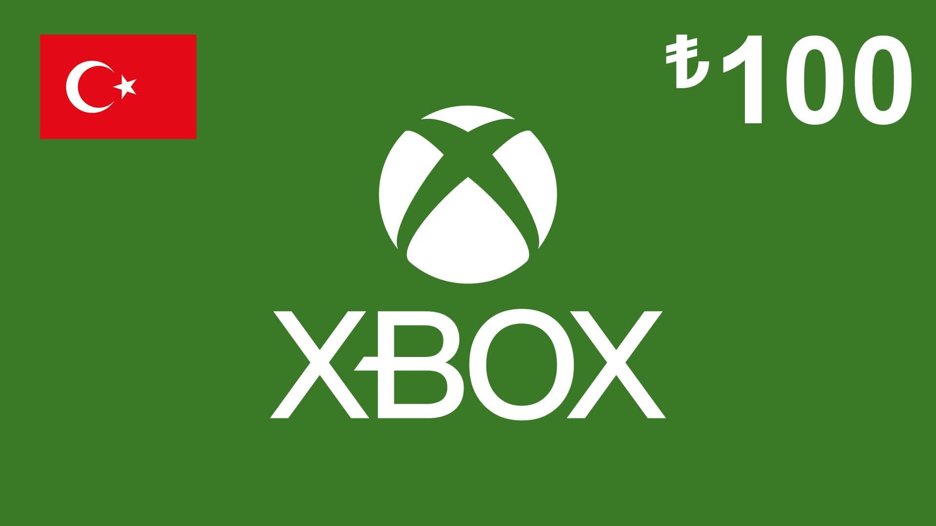 گیفت کارت ایکس باکس 100 لیر ترکیه