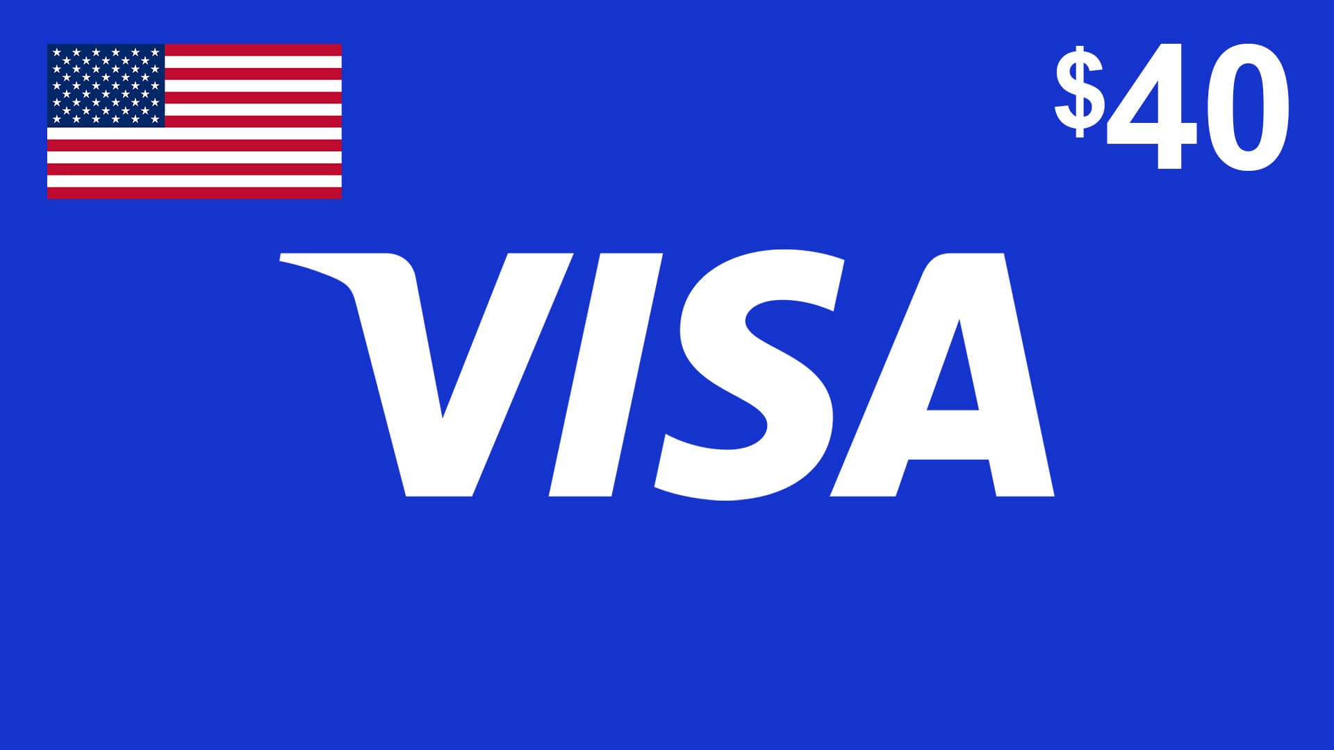 ویزا کارت مجازی 40 دلاری آمریکا