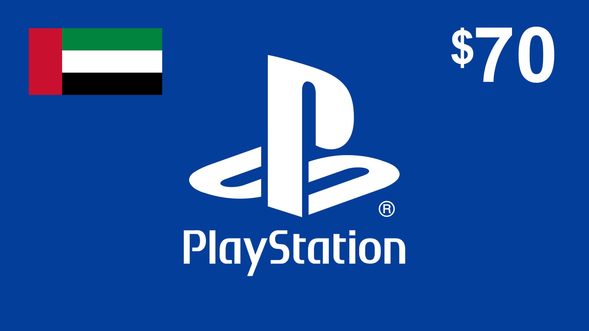 گیفت کارت پلی استیشن 70 دلاری امارات