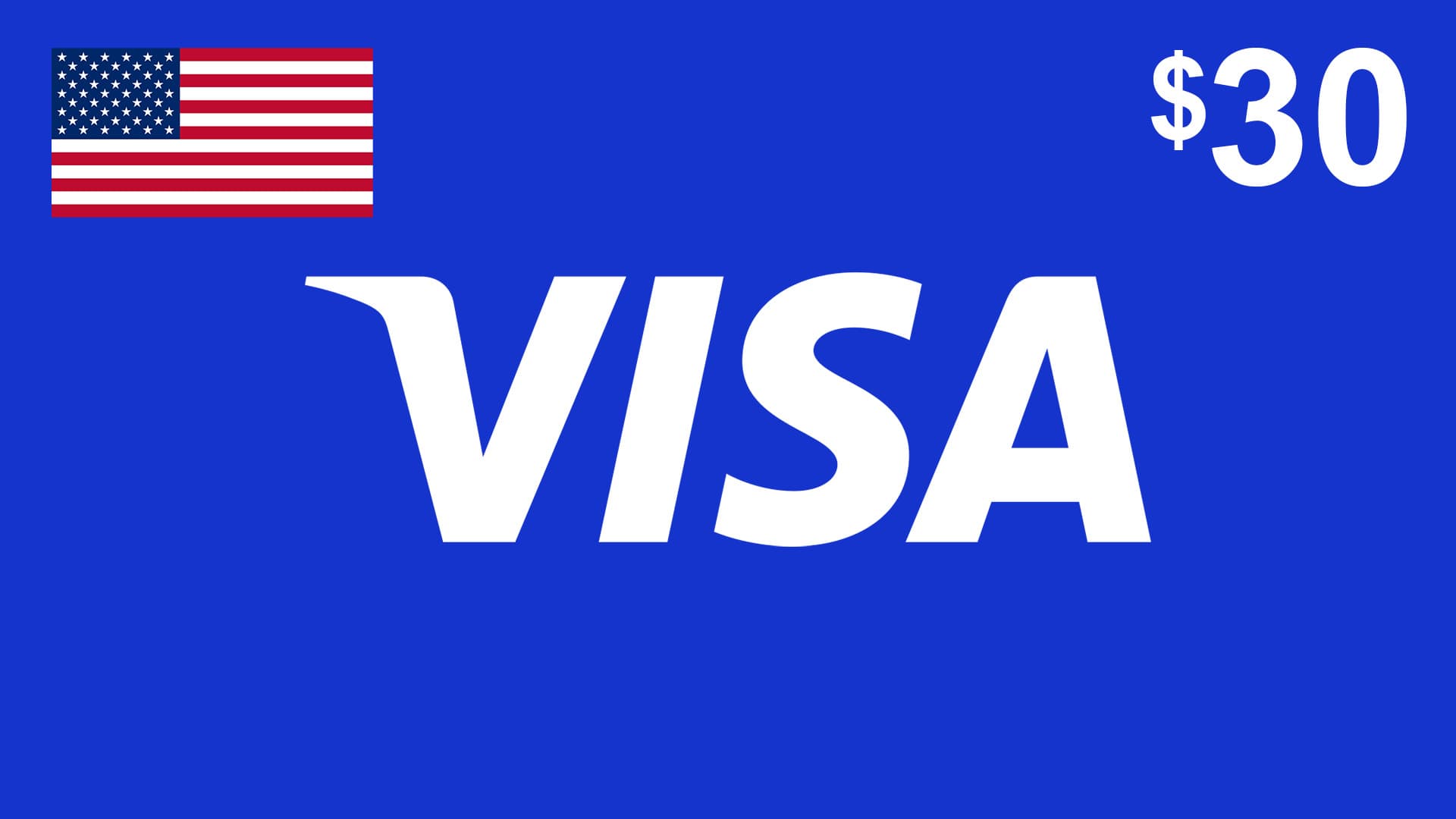 ویزا کارت مجازی 30 دلاری آمریکا