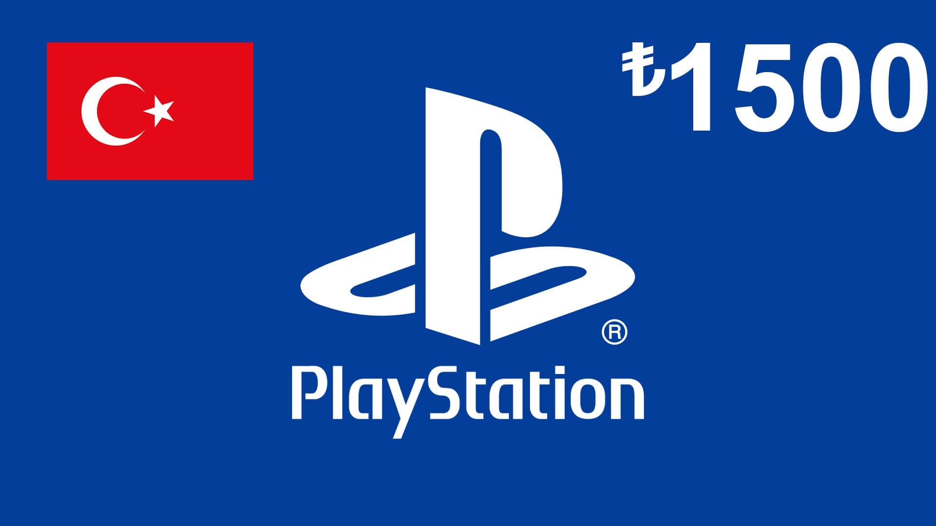 گیفت کارت پلی استیشن 1500 لیر ترکیه