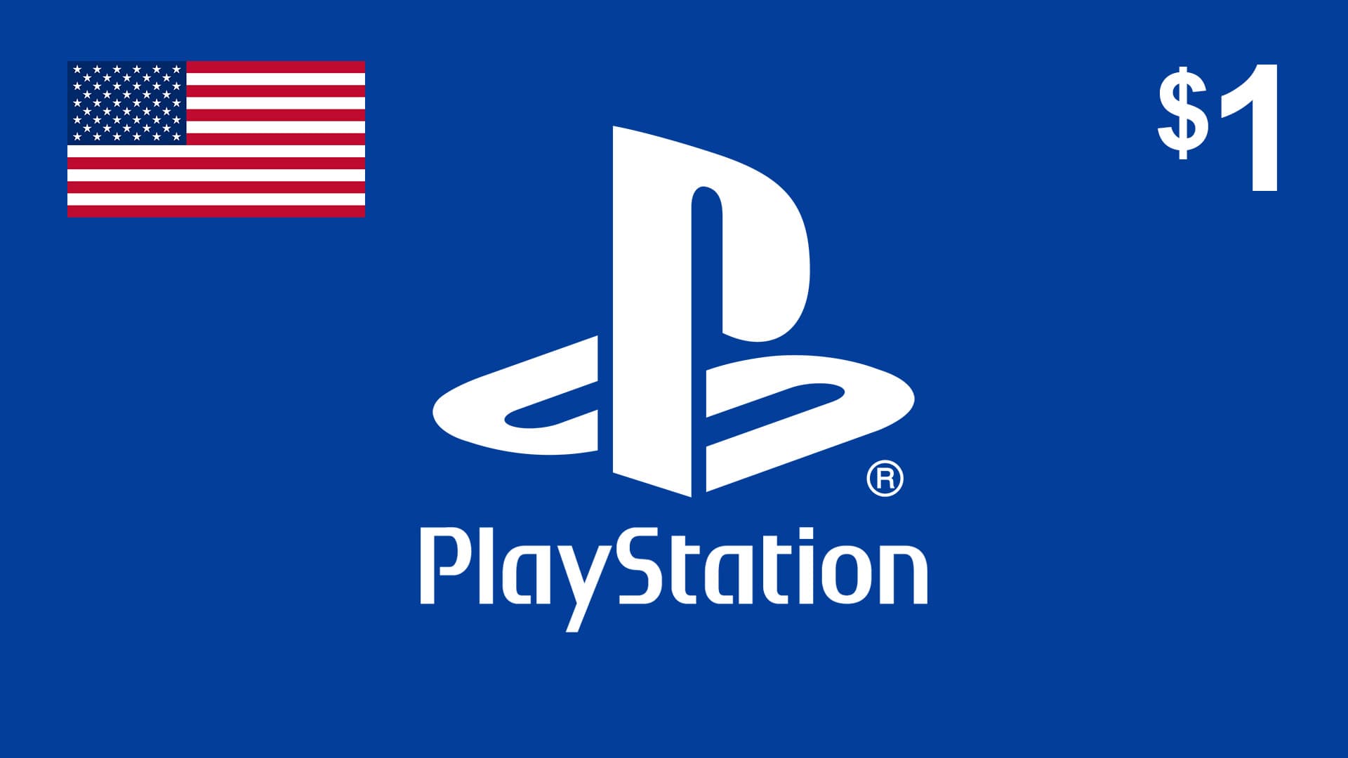 گیفت کارت پلی استیشن 1 دلاری آمریکا