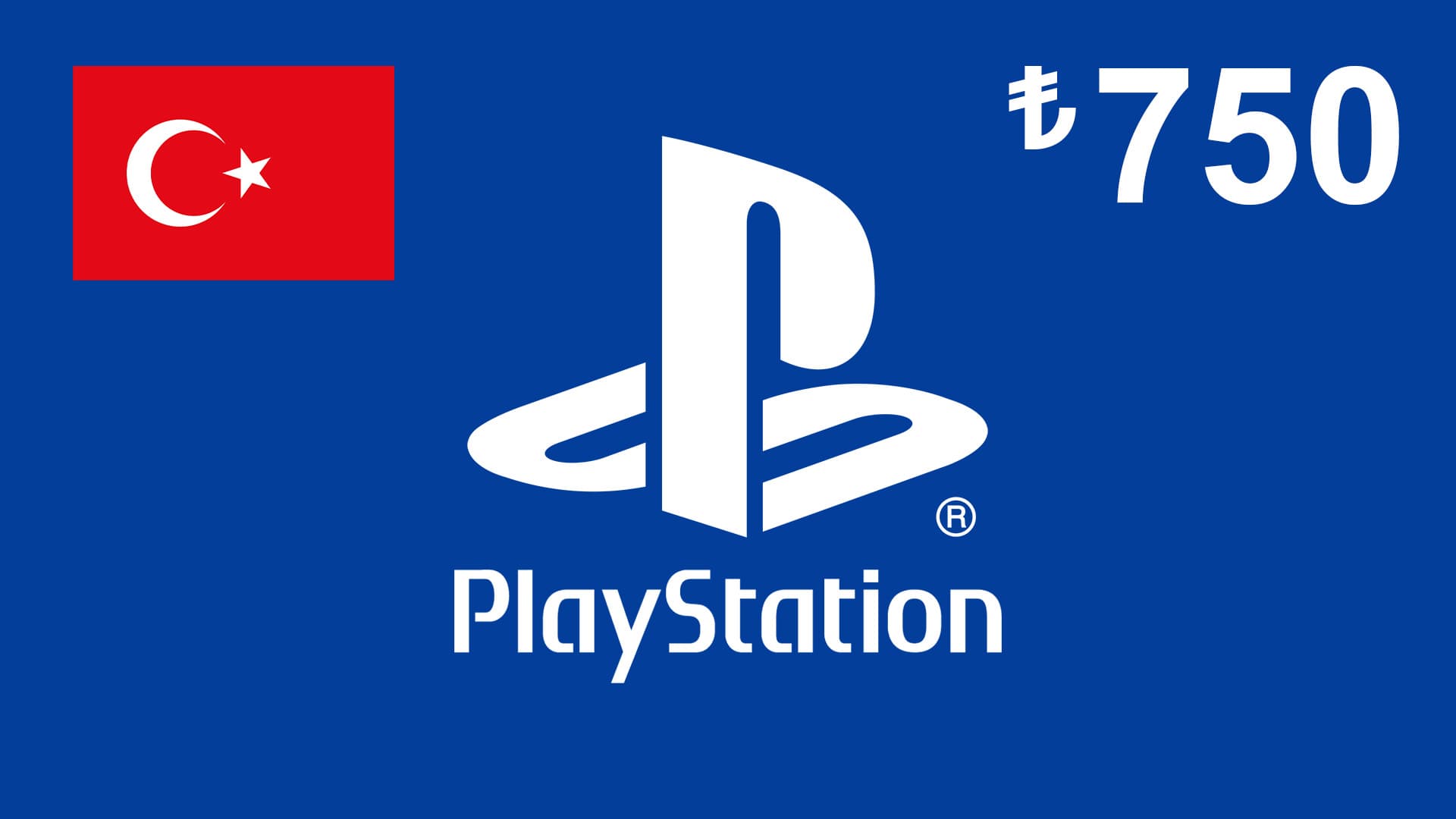 گیفت کارت پلی استیشن 750 لیر ترکیه