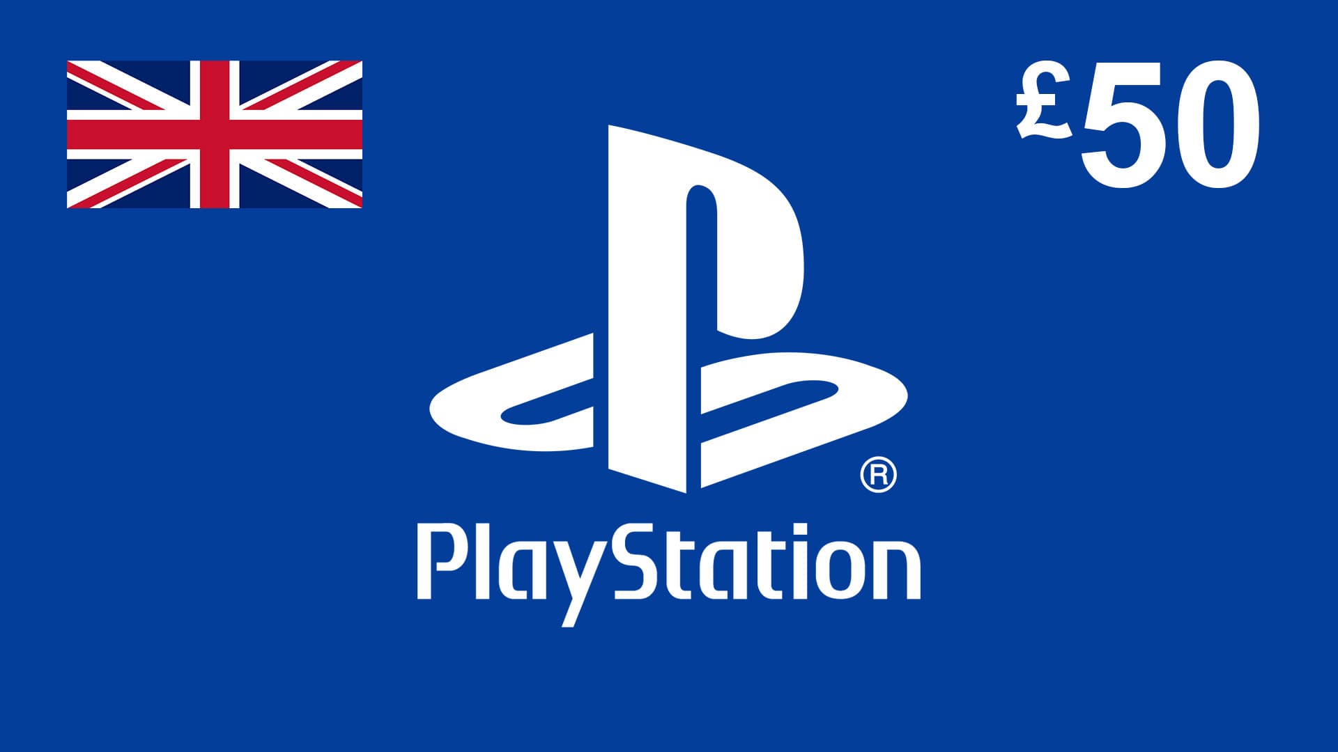 گیفت کارت پلی استیشن 50 پوند انگیس