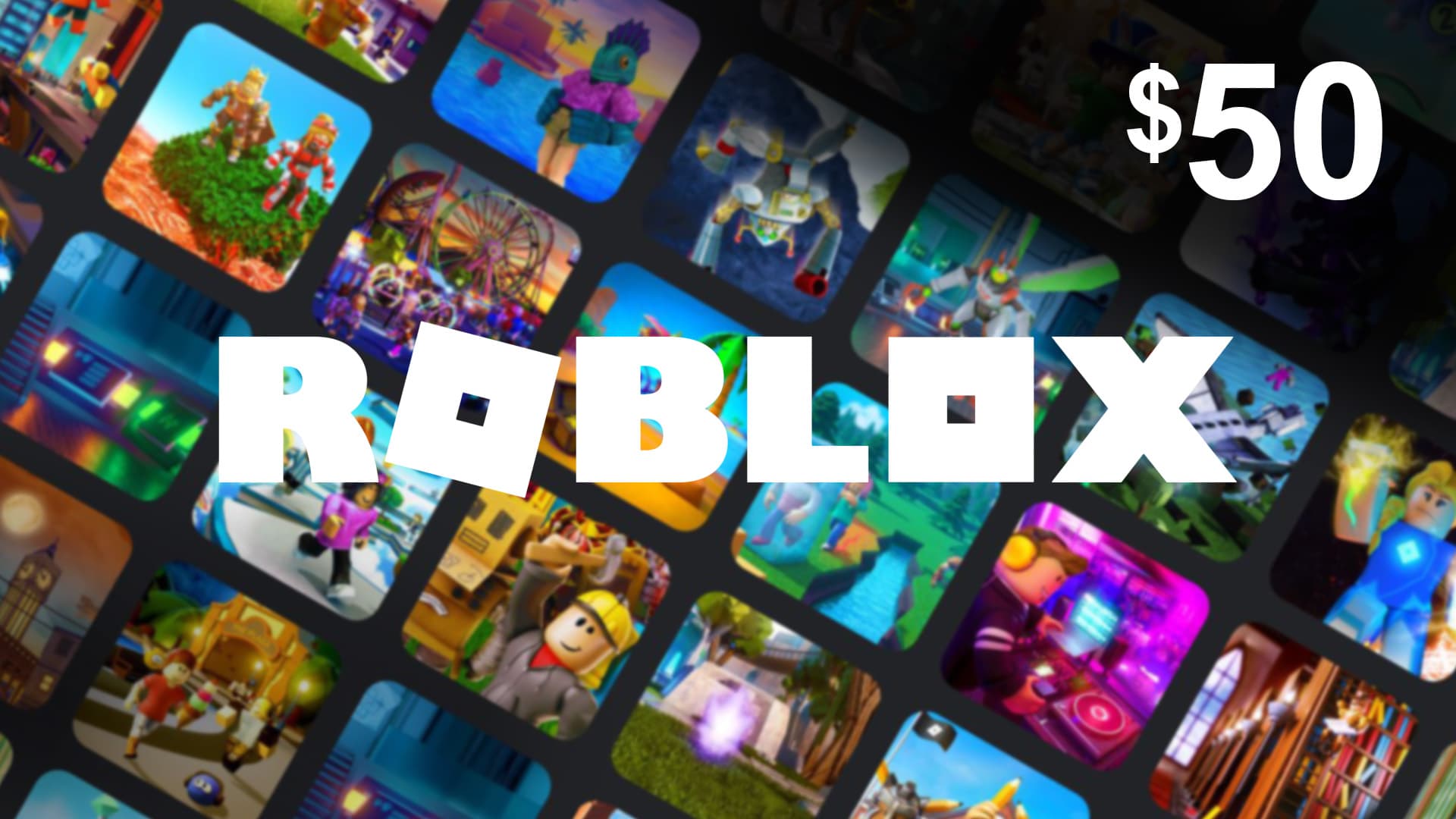 گیفت کارت روبلاکس 50 دلاری آمریکا