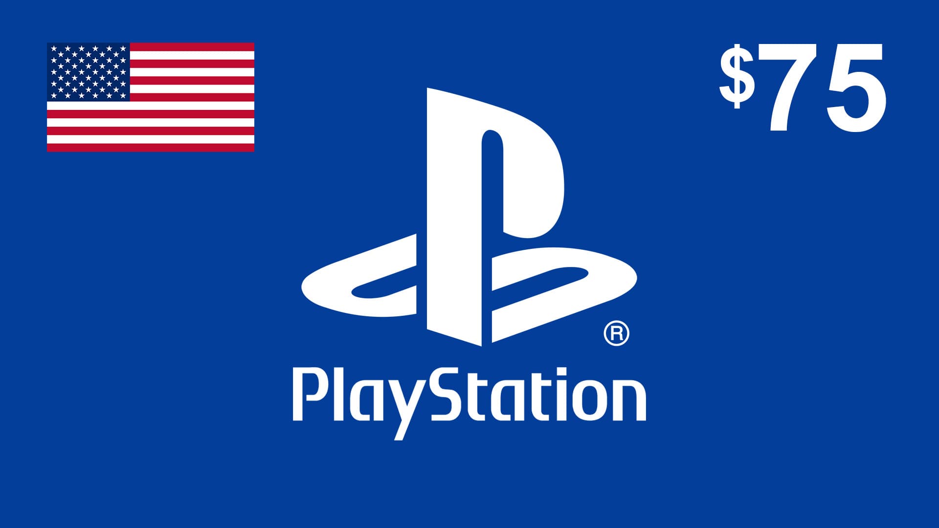 گیفت کارت پلی استیشن 75 دلاری آمریکا