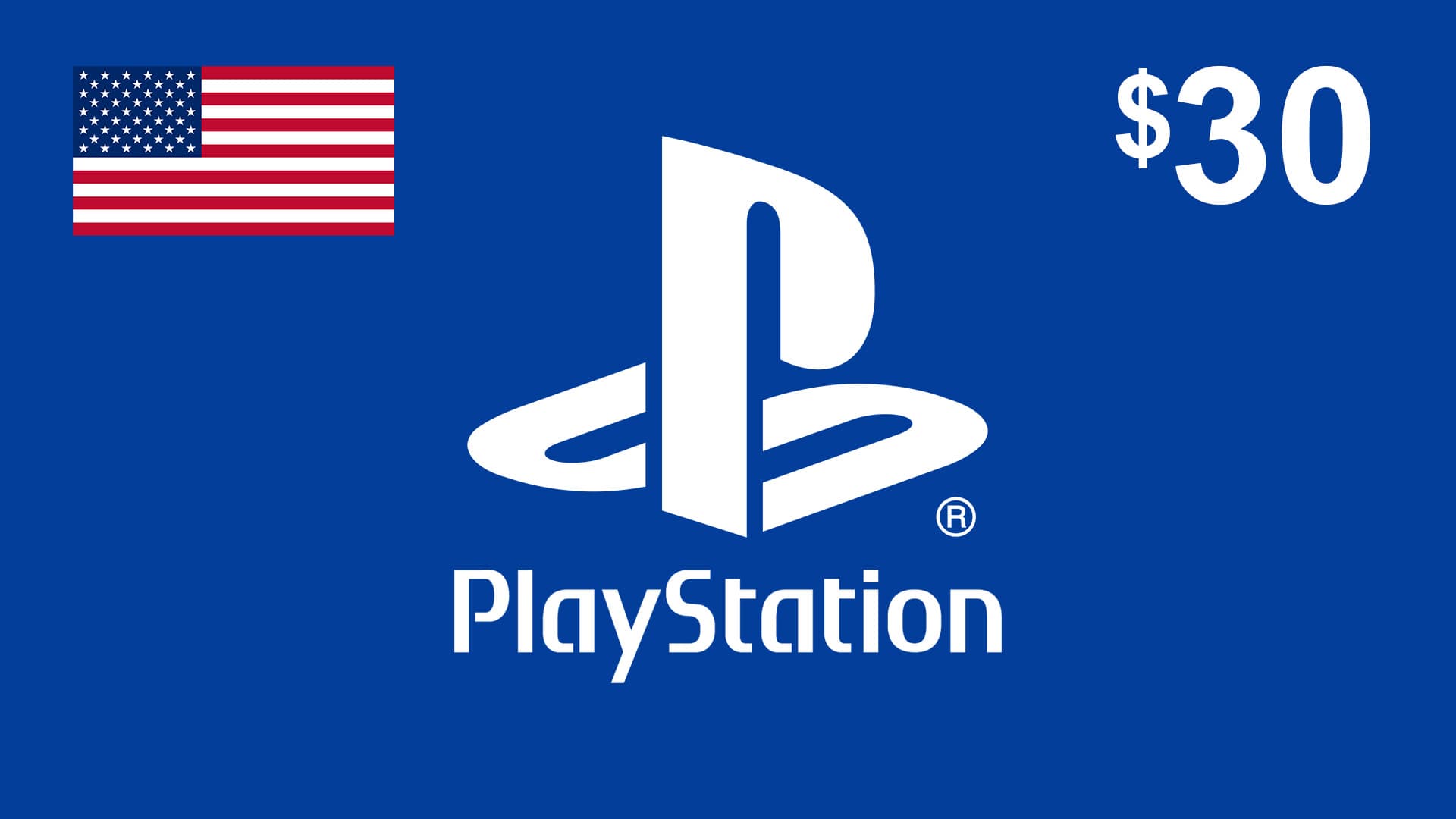 گیفت کارت پلی استیشن 30 دلاری آمریکا