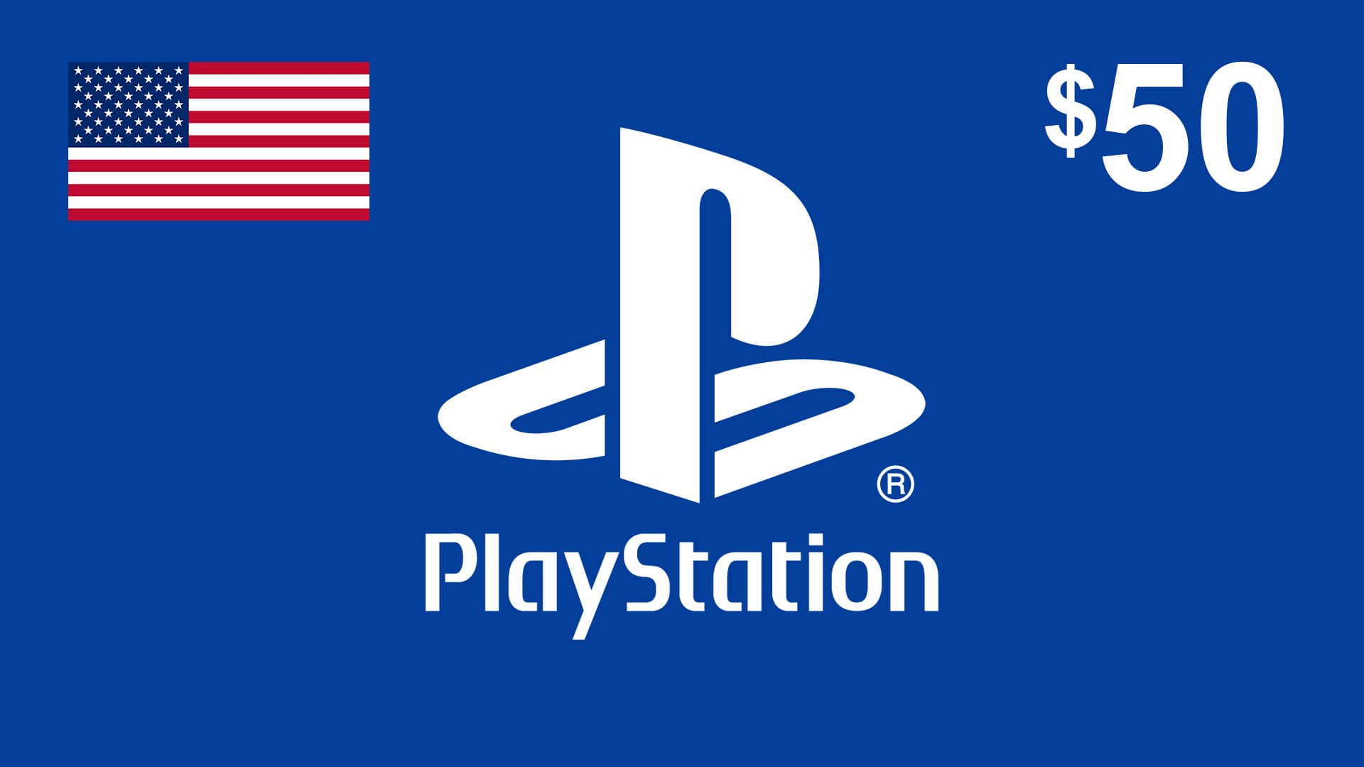 گیفت کارت پلی استیشن 50 دلاری آمریکا