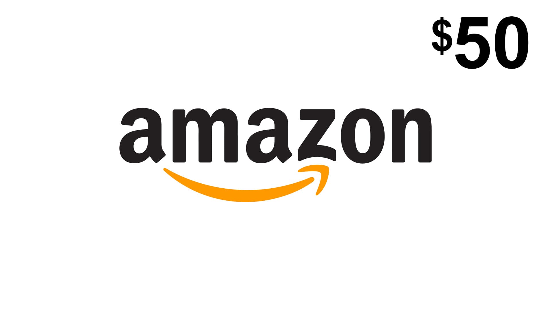 گیفت کارت آمازون 50 دلاری